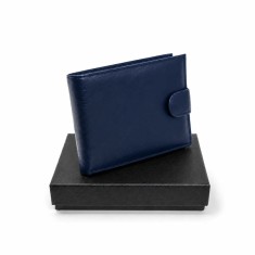 Portofel Barbati Bluemarin din Piele Naturala, 7 Spatii Carduri, Buzunar Monede, Compartiment Bancnote, Documente CI, 12x10x2 cm, MAGROT 26033