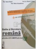 Maria Boatca - Limba si literatura romana. Antologie de texte comentate pentru clasa a VIII-a (Editia: 2000)