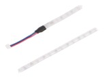 Bandă LED RGB 4,5W IP65 5V 60 diode 1004x6mm