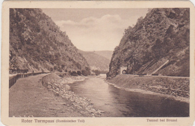 CP SIBIU Hermannstadt Turnu Rosu Partea Romaneasca Brezoi ND(1917) foto