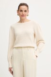 Morgan pulover culoarea bej, light, MJESA
