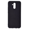Husa Silicon Negru GloMax Huawei Mate 20 Lite, Perfect Fit, Rezistenta Socuri, Praf, Zgarieturi