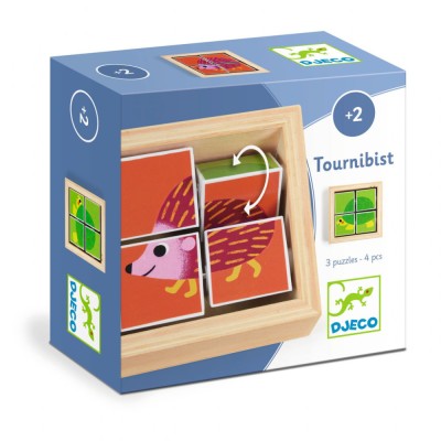 Puzzle forme rotative Tournibist Djeco foto