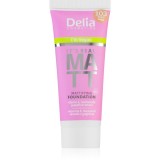 Delia Cosmetics It&#039;s Real Matt machiaj cu efect matifiant culoare 103 Warm Beige 30 ml