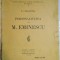 PERSONALITATEA LUI M. EMINESCU de D. CARACOSTEA , 1926