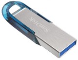 MEMORIE USB 3.0 SANDISK 64 GB, clasica, carcasa metalic, negru / argintiu, &quot;SDCZ73-064G-G46B&quot; (timbru verde 0.03 lei)