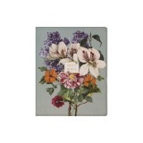 Niv, Artisan Collection Bible, Large Print, Leathersoft, Sage Floral, Red Letter, Comfort Print