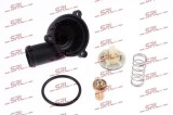 Termostat Audi A1 A3; Seat Altea Cordoba Ibiza Leon Toledo; Vw Eos Golf Jetta Passat Polo Scirocco Tiguan, deschidere:83C, 03C121110AC