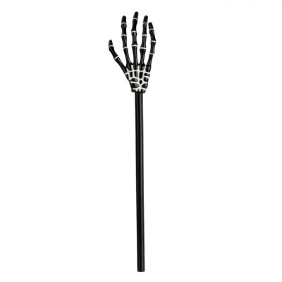 Creion 3D, Model Halloween, Topper M&amp;acirc;nă, Negru, 23cm foto