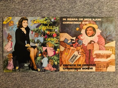 Pachet 2x Disc Vinil Colinde / Crăciun Muzică Rom&amp;acirc;nească - Cegolea, A Temișan, G Olaru, M Dragomir, GMinisong&amp;rdquo;*, Oana S&amp;icirc;rbu, O Baciu, Arsinel foto