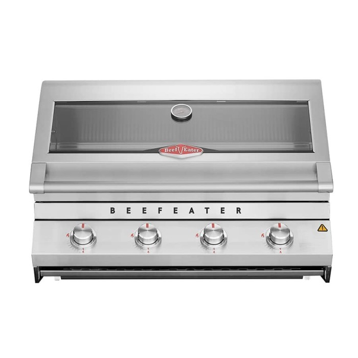 Gratar &icirc;ncorporabil pe gaz Clasic, 4 arzatoare, Signature 7000, BeefEater Essential GrillCooking