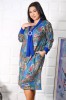 Rochie Eleganta Odet albastru - 46Marimea, Yves