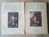 Steaua - revistă a Uniunii Scriitorilor din RPR Nr. 2, Anul XI (1960) + Nr. 11, Anul X (1959)