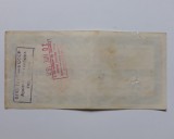 fila cec comert exterior valoare 100 lei seria 1852153 din 1971= 60 lei