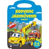 Kedvenc j&aacute;rműveim kifestő - 5-6 &eacute;veseknek