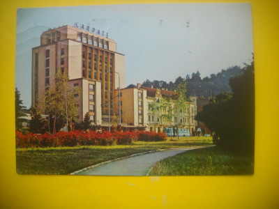 HOPCT 61421 HOTEL CARPATI IN 1980 BRASOV-CIRCULATA foto