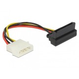 Cablu de alimentare SATA la Molex in unghi, Delock 60104