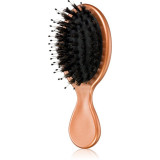 BrushArt Hair Boar bristle travel hairbrush perie de par cu peri de mistret 1 buc