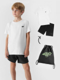 Echipament de educație fizică (tricou+șort+rucsac tip sac) pentru băieți