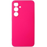 Husa tip capac spate silicon TPU Matte roz pentru Samsung Galaxy S24 FE 5G