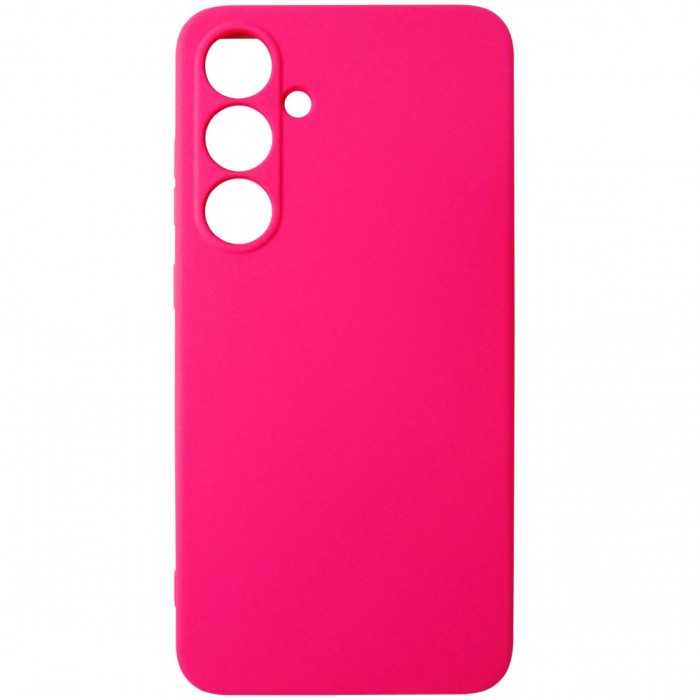 Husa tip capac spate silicon TPU Matte roz pentru Samsung Galaxy S24 FE 5G