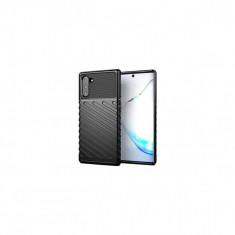 Husa Compatibila cu Samsung Galaxy Note 10 - iberry Thunder TPU Flexibil Negru