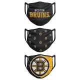 Boston Bruins măști Foco set of 3 pieces EU - dospěl&aacute; velikost