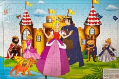 Puzzle din lemn Povestea Printesei, 204 piese