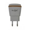 Incarcator smartphone 2 X USB , 2.1 A , compatibil Android &amp; iOS , alb