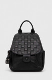 Answear Lab rucsac femei, culoarea negru, mic, neted