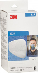 3M Set 2 Buc Prefiltru Pentru Particule P2 Pentru Masca Gaze 05925 foto