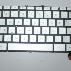 Tastatura Laptop, HP, Envy 13-AY, 13-BA, 13T-BA, 13-BD, 13M-DB, TPN-C145, TPN-C147, iluminata, argintie, layout US