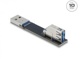Extensie USB 10Gbps T-M unghi 90 grade sus, Delock 67421