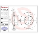 Set disc frana Opel Astra H Estate (A04) 08.04-05.14, Astra J (P10) 09.09-04.16, Astra J Gtc 10.11-04.18, Astra J Sedan 06.12-, Astra J Sports Tourer, BREMBO