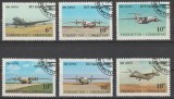 Uzbekistan 1995 , Posta Aeriana , Aviatie, Stampilat