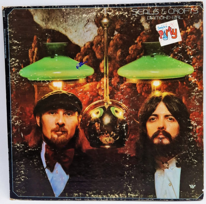 lp Seals &amp; Crofts &lrm;&ndash; Diamond Girl 1973 VG+ / VG Warner SUA _ rock