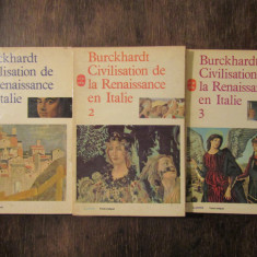 Civilisation de la Renaissance en Italie - Jacob Burckhardt (3 vol.)