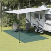 Covor Cort Verde 5.5x2.5m vidaXL Poliester PVC, Antiderapant, Camping, Exterior Interior