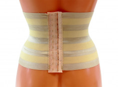 Curea de tip &amp;quot;corset&amp;quot; pentru slabit, extensibila, universala, 60 x 20 cm foto