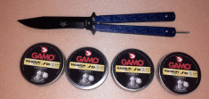 1.000 ALICE PELETE CAPSE CALIBRUL 4.5 MM GAMO MAGNUM + BRICEAG FLUTURE foto