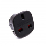 Adaptor de priza UK, 240V, 10A, negru