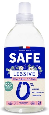 Detergent BIO pentru rufe, parfum proaspat de bumbac, fara alergeni Safe foto