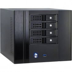 Carcasa server NAS fara sursa Inter-Tech SC-4004 Black foto