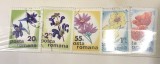 (F) Timbre Serii Romania Flora Flori