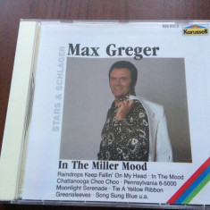 max greger in the glenn miller mood cd disc muzica jazz big band karussell VG+