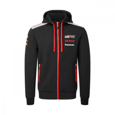 Toyota Gazoo Racing hanorac de bărbați cu glugă WRC official black 2023 - XS foto