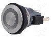 Intrerupator anti-vandalism, ON-(ON), &Oslash;19mm, SCHURTER, 1241.6624.1121000