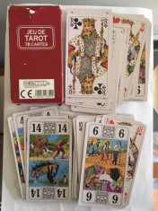 Joc carti tarot Poker, grafica deosebita, 78 cartonase, in cutie foto
