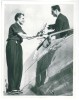 941 - Pilot Alex. PAPANA, near avion - old PRESS Photo ( 21/16 cm ) - 1938