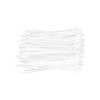 Set 100 Cleme Conexiune Albe 2.5x100 mm NEO TOOLS - Coliere Plastic Cabluri, Fixare Profesionala, Rezistente UV si Ulei